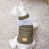 Touchdog 'Furrost-Bite' Fur and Fleece Fashion Dog Jacket