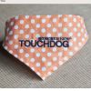 Touchdog 'Bad-to-the-Bone' Polka Patterned Fashionable Velcro Bandana